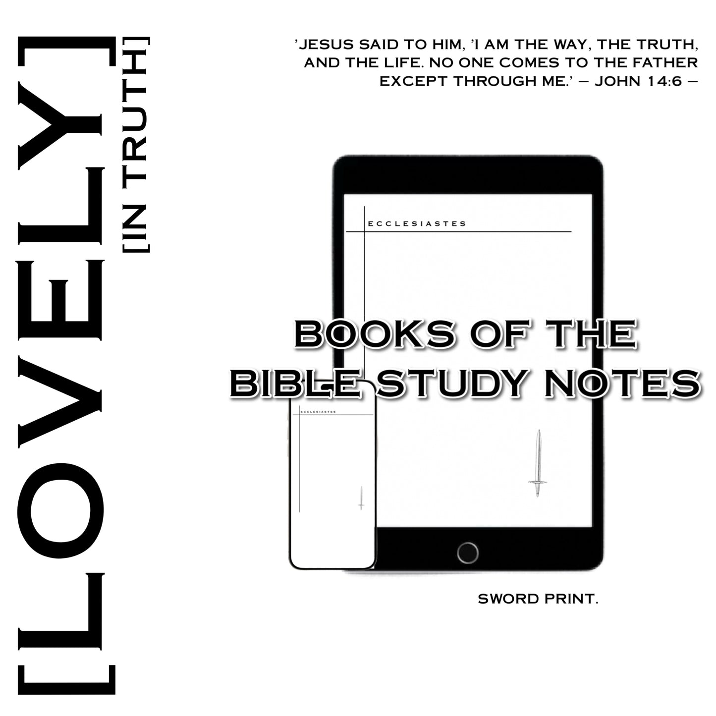 FULL | SWORD — BIBLE STUDY NOTES [BROTHERS] [66 BOOK SHEETS]