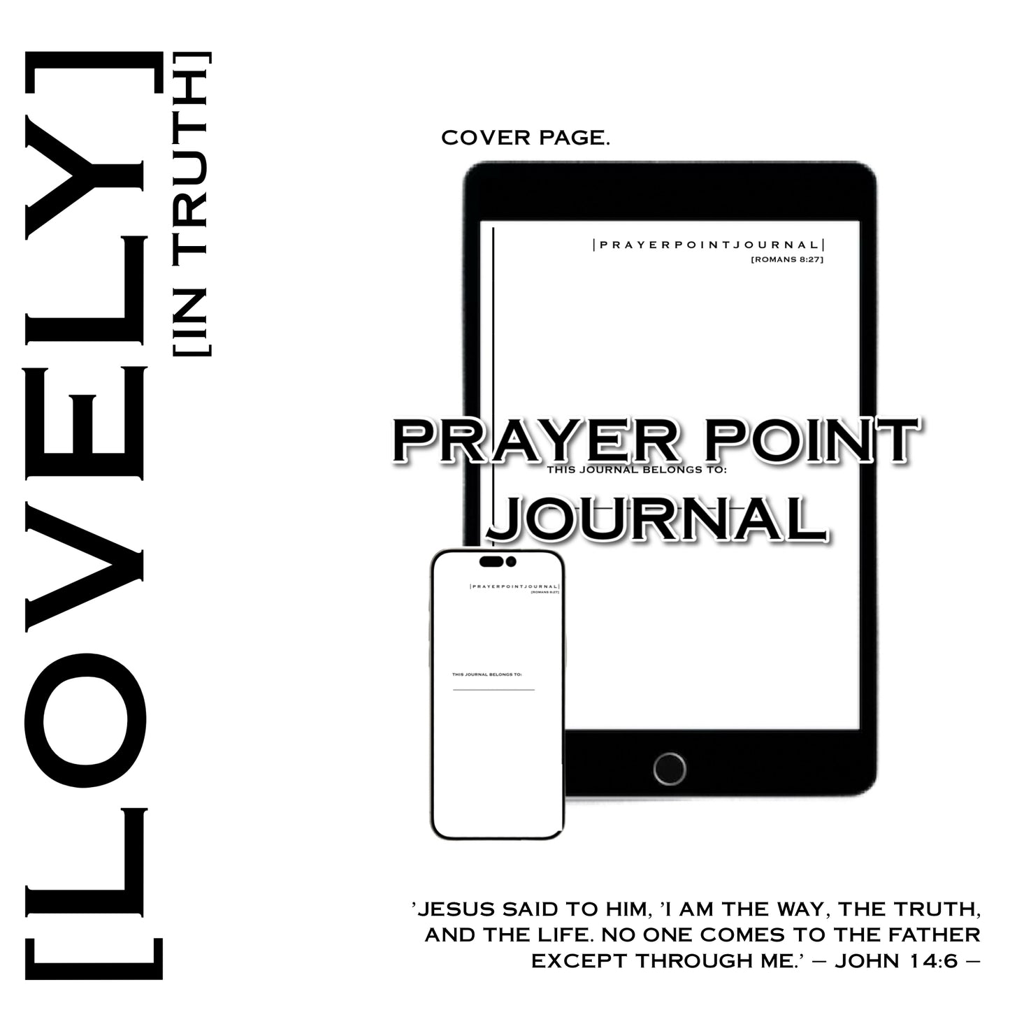 | PRAYER POINT JOURNAL [COVER + 30 SHEETS]