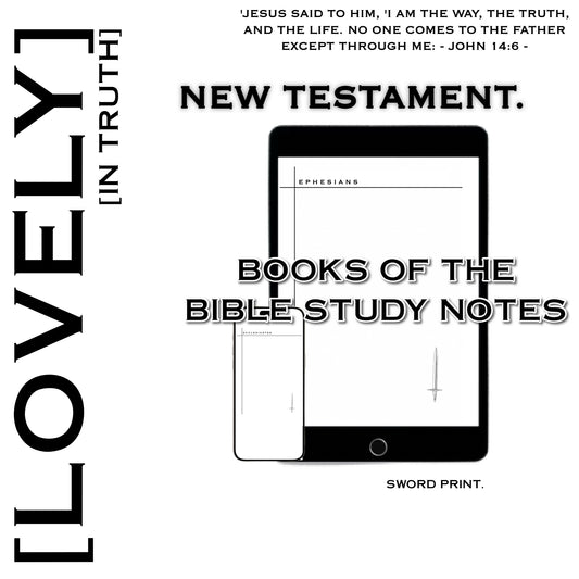 N.T | SWORD — BIBLE STUDY NOTES [BROTHERS] [66 BOOK SHEETS]